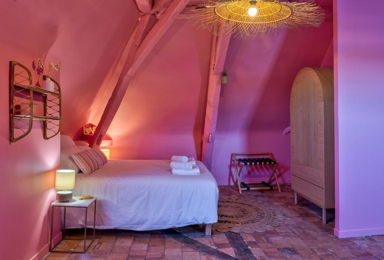 Casa Mila & Spa - Maison D'Hotes Raffinee Vue Loire, Spa & Piscine Saint-Mathurin  Exteriör bild